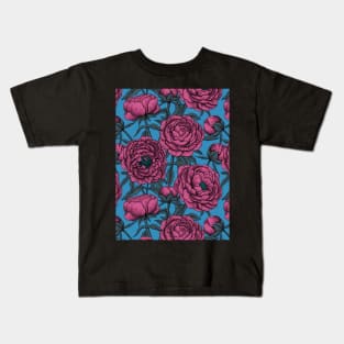 Peony garden Kids T-Shirt